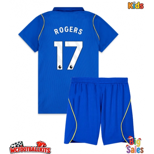 Chelsea Morgan Rogers #17 Replica Home Stadium Kit for Kids 2026-27 Short Sleeve (+ pants)